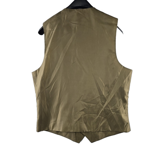 Gianni Vironi Superior 100s 3pc Men's Suit Brown Jacket 40L x Pants W33 - NWT - Picture 10 of 14